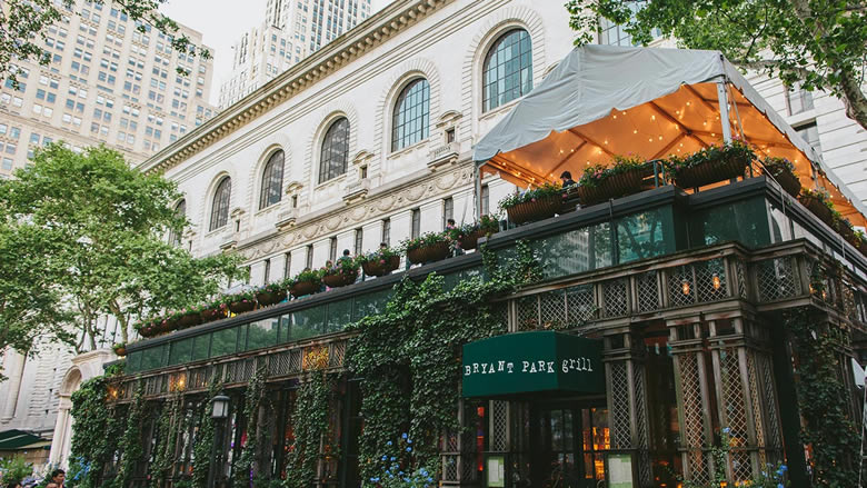 Bryant park 2025 outdoor dining